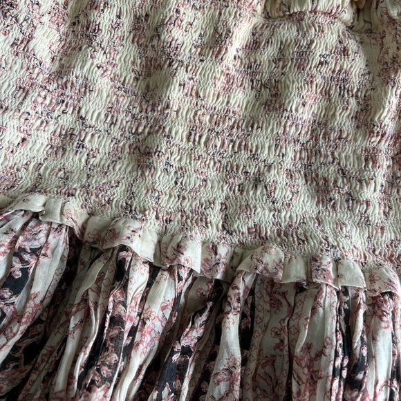 Floral Ruffle Mini Skirt - Picture 2 of 4